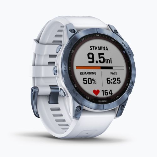 Sportovní hodinky Garmin Fenix 7 Sapphire Solar Hrm Elevate Ox modré 010-02540-25