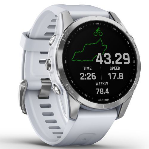 Sportovní hodinky Garmin Fenix 7S Hrm Elevate Ox stříbrné 010-02539-03