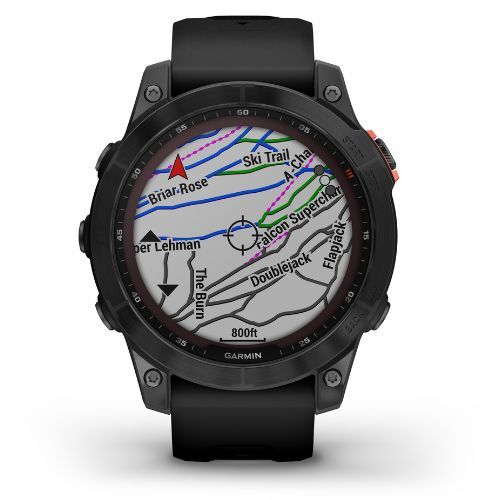 Sportovní hodinky Garmin Fenix 7 Solar Hrm Elevate Ox černé 010-02540-11