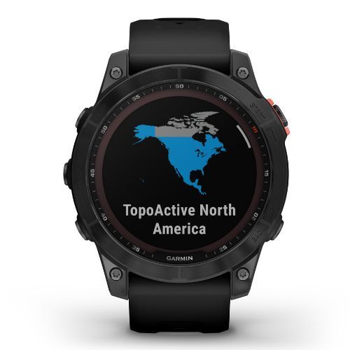 Sportovní hodinky Garmin Fenix 7 Solar Hrm Elevate Ox černé 010-02540-11