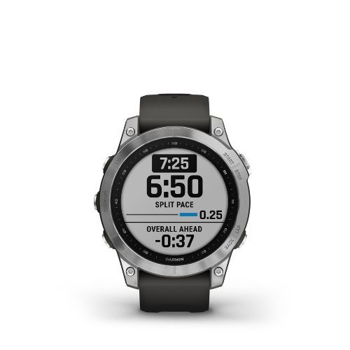 Sportovní hodinky Garmin Fenix 7 Hrm Elevate Ox stříbrné 010-02540-01