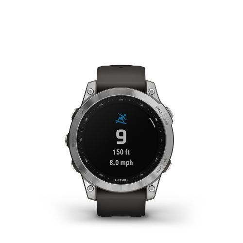 Sportovní hodinky Garmin Fenix 7 Hrm Elevate Ox stříbrné 010-02540-01