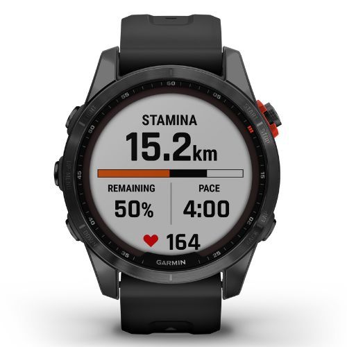 Sportovní hodinky Garmin Fenix 7S Solar Hrm Elevate Ox šedé 010-02539-13