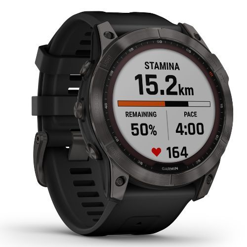 Sportovní hodinky Garmin Fenix 7X Sapphire Solar Hrm Elevate Ox černé 010-02541-11