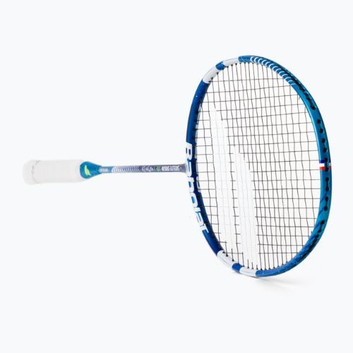 Badmintonová raketa BABOLAT 22 Satelite Origin Lite Strung FC žlutá 191378