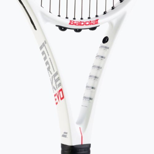 Tenisová raketa BABOLAT Strike Evo bílá 178871