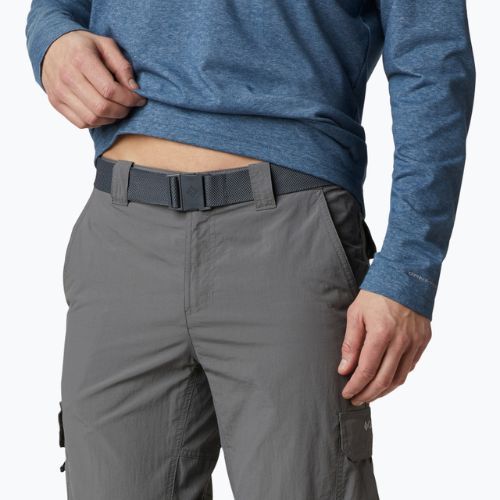 Pánské trekové kalhoty Columbia Silver ridge II cargo 023 šedé 1794901