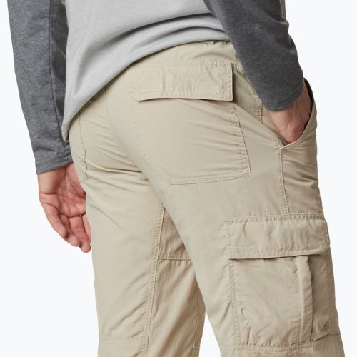 Pánské trekové kalhoty Columbia Silver ridge II cargo 160 béžové 1794901