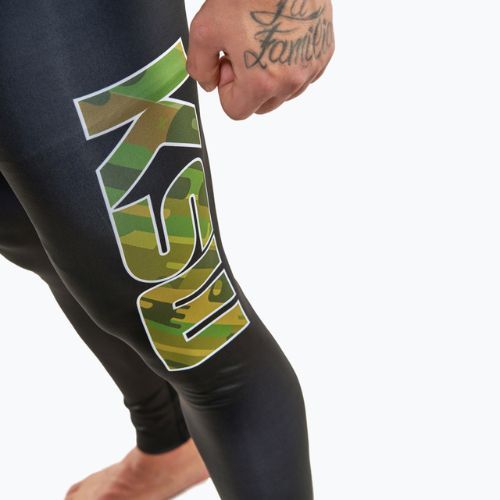 MMA legíny KSW Camo černé