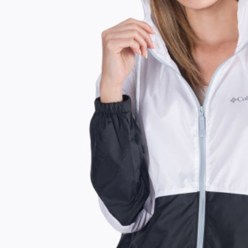 Dámská větruodolná bunda Columbia Flash Forward 101 bílo-černá 1585911