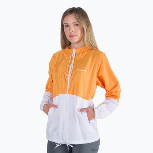 Dámská bunda proti větru Columbia Flash Forward 880 oranžová 1585911