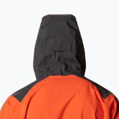 Pánská nepromokavá bunda Columbia Peak Creek Shell 813 oranžová 1988892