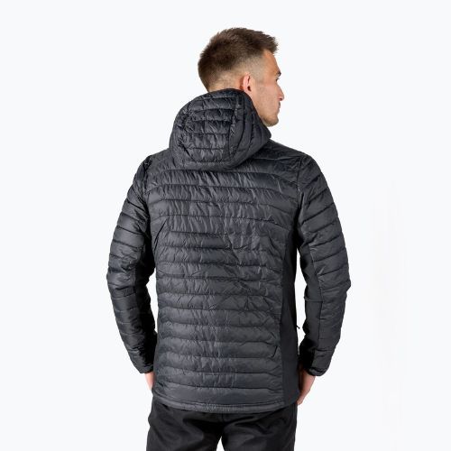 Pánská péřová bunda Columbia Powder Pass Hooded 010 černá 1773271