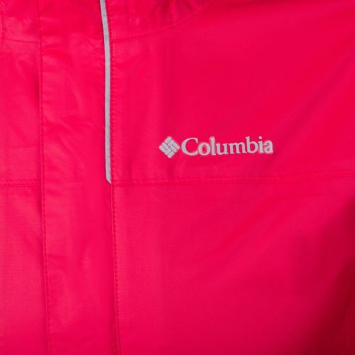 Dětská nepromokavá bunda s membránou Columbia Watertight červená 1580641