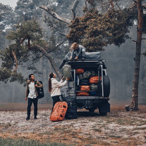 Cestovní taška Thule Chasm Duffel 70 l oranžová 3204299