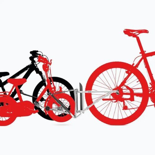 Tažné zařízení FollowMe pro jízdní kola stříbrné FM-100.100