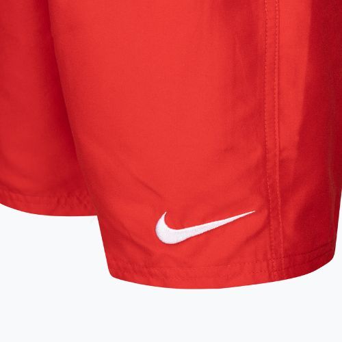 Dětské plavecké šortky Nike Essential 4" Volley červené NESSB866-614