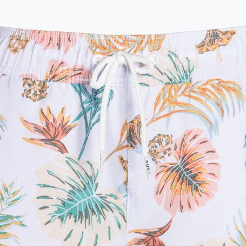 Dámské plavecké šortky ROXY Into the Sun 5" 2021 bright white/lilac