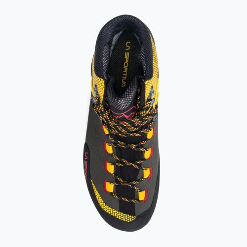 Pánské horolezecké boty La Sportiva Trango Tech Leather GTX černo-žluté 21S999100