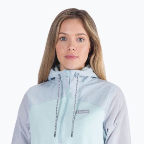 Dámská fleece mikina Columbia Ali Peak Overlay modrá 1992263