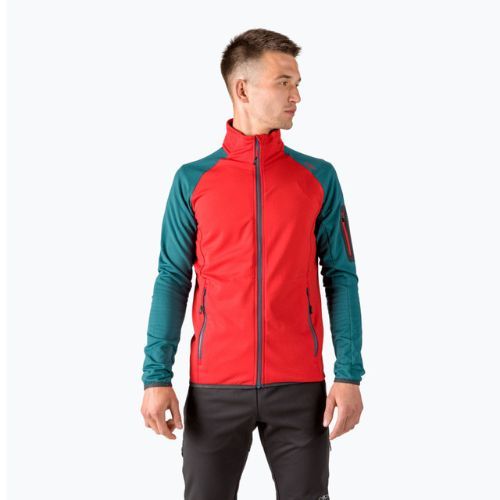 Pánská fleece mikina CMP červená 32G6617/C812