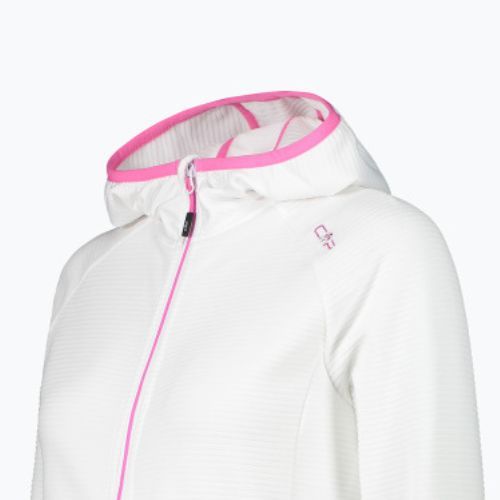 Dámská fleece mikina CMP bílá 32G5906/A001