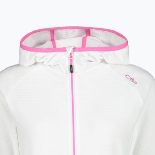 Dámská fleece mikina CMP bílá 32G5906/A001