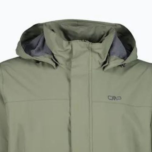 Pánská nepromokavá bunda CMP Snaps zelená 39X7367/F832