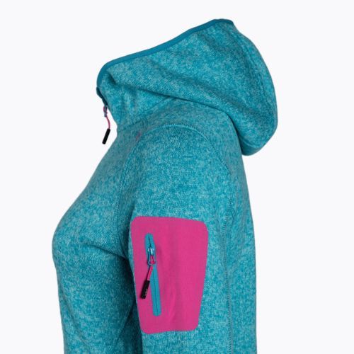 Dámská fleece mikina CMP modrá 3H19826/04LL