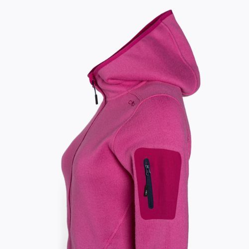 Dámská fleece mikina CMP růžová 3H19826/33HG