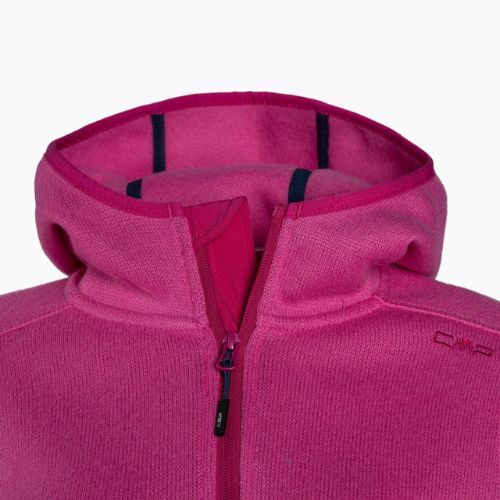 Dámská fleece mikina CMP růžová 3H19826/33HG