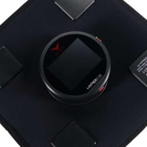 Tepelně vibrační návlek na pravé rameno Hyperice Venom černý 21000001-22