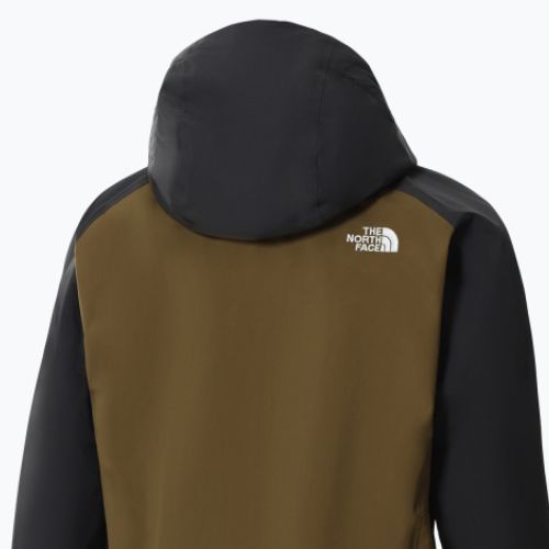 Pánská nepromokavá bunda The North Face Stratos hnědá NF00CMH95F11