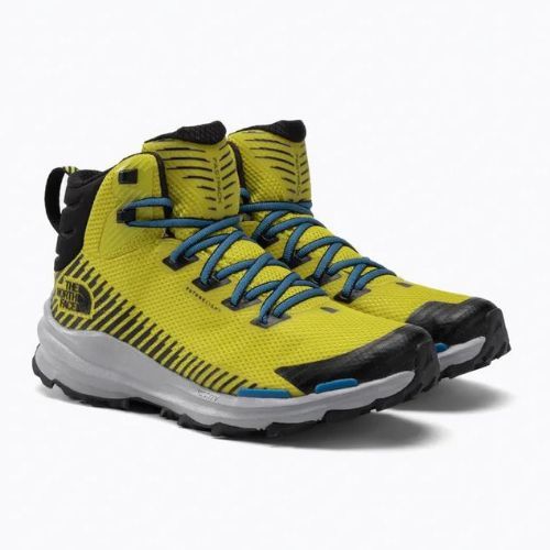 Pánská trekingová obuv The North Face Vectiv Fastpack Mid Futurelight žlutá NF0A5JCWY7C1