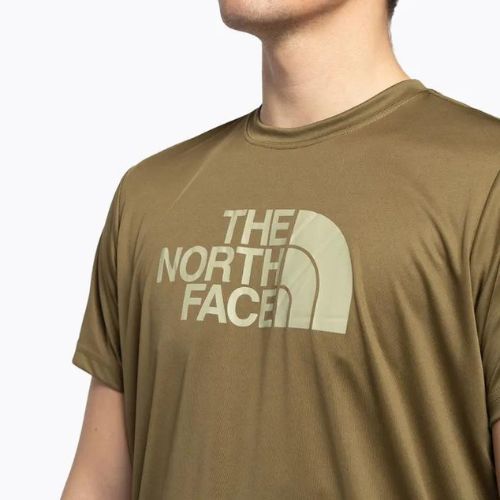 Pánské tréninkové tričko The North Face Reaxion Easy zelené NF0A4CDV37U1