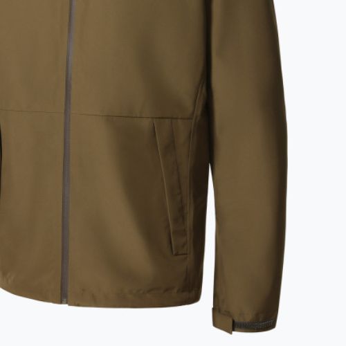 Pánská nepromokavá bunda The North Face Dryzzle Futurelight hnědá NF0A7QB237U1