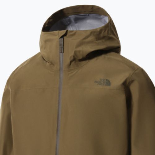 Pánská nepromokavá bunda The North Face Dryzzle Futurelight hnědá NF0A7QB237U1