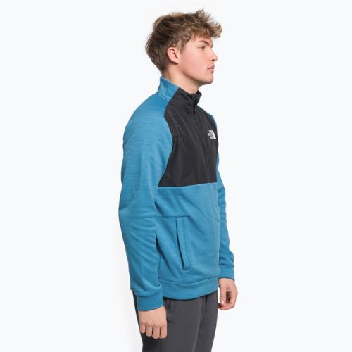 Pánská fleece mikina The North Face MA 1/4 Zip modrá NF0A5IES5V91