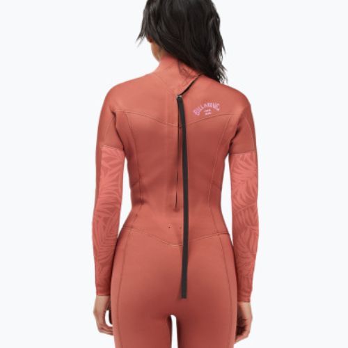 Dámský neopren Billabong 3/2 Synergy BZ L/SL red clay