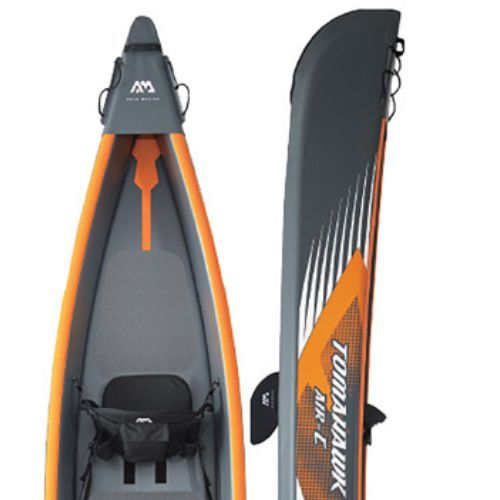 Vysokotlaký nafukovací kajak pro 3 osoby 15'8″ AquaMarina Tomahawk grey Air-C