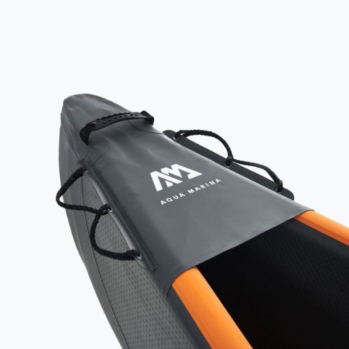 Vysokotlaký nafukovací kajak pro 1 osobu 12'4″ AquaMarina Tomahawk grey Air-K 375