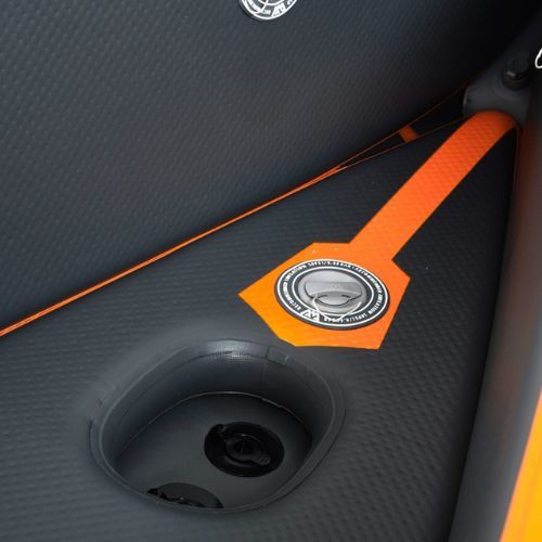 Vysokotlaký nafukovací kajak AquaMarina Tomahawk pro 2 osoby 14'5″ šedý Air-K 440