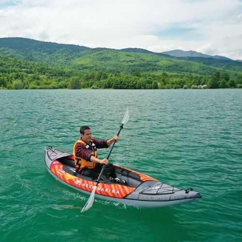 Nafukovací kajak pro 1 osobu AquaMarina Touring Kayak orange Memba-330