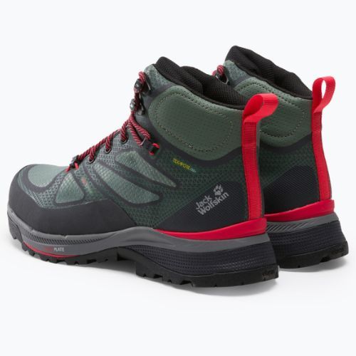 Dámská trekingová obuv Jack Wolfskin Force Striker Texapore zelená 4038871_4175