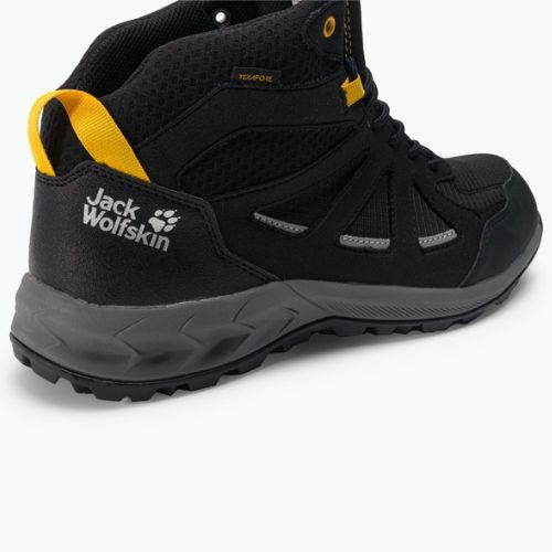 Pánská trekingová obuv Jack Wolfskin Woodland 2 Texapore Mid černá 4051261_6055