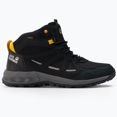 Pánská trekingová obuv Jack Wolfskin Woodland 2 Texapore Mid černá 4051261_6055
