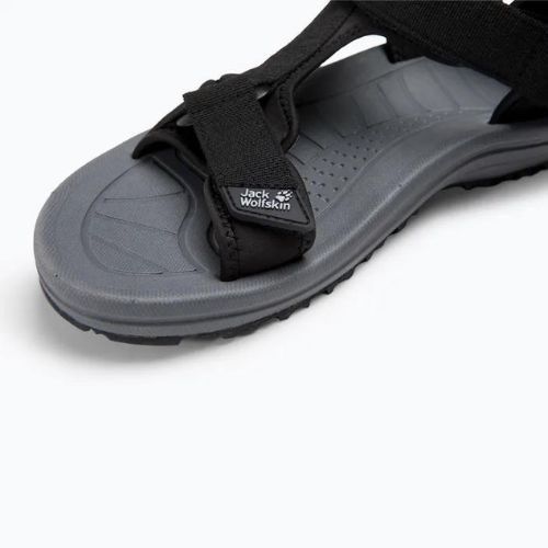 Pánské trekové sandály Jack Wolfskin Wave Breaker černé 4052011_6000