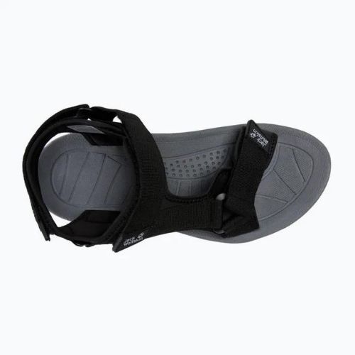 Pánské trekové sandály Jack Wolfskin Wave Breaker černé 4052011_6000