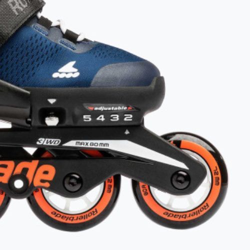 Dětské štětce Rollerblade Microblade navy blue/orange 07221900 174