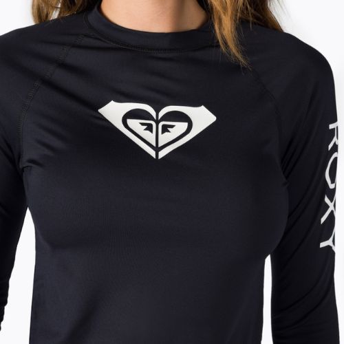Dámské plavání s dlouhým rukávem ROXY Whole Hearted 2021 anthracite